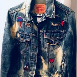 Denim retro jacket